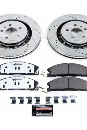 Hassle-Free Returns Power Stop 13-19 Ford Explorer Front Z36 Truck & Tow Brake Kit
