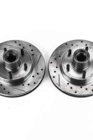 Latest Power Stop 95-97 Chevrolet Blazer Front Evolution Drilled & Slotted Rotors - Pair