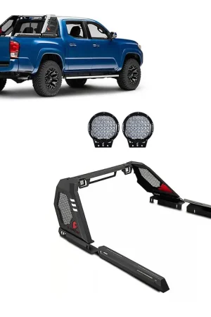 Black Horse Off Road Vigor Roll Bar Kit GDRD VIRB06B-PL69B In Demand