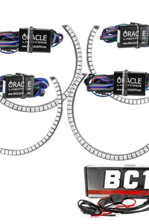 Viral Oracle Dodge Challenger 08-14 LED Waterproof Halo Kit - ColorSHIFT w/ BC1 Controller