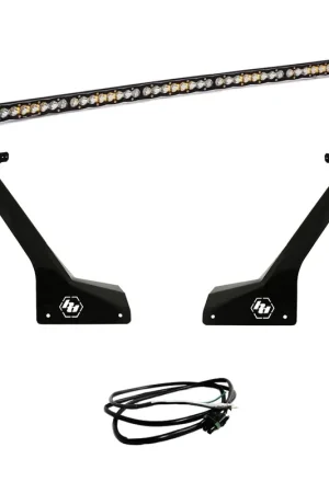 Jeep JL/JT Roof Bar LED Light Kit 50 Inch S8 w/Upfitter Baja Designs Sale