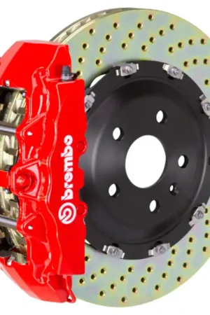 No Minimum Order Brembo 07-14 Escalade/ESV/EXT Fr GT BBK 6Pis Cast 2pc 380x34 2pc Rotor Drilled-Red