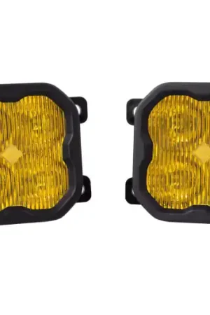Diode Dynamics SS3 Pro Type AS Kit ABL - Yellow SAE Fog Same Day Shipping