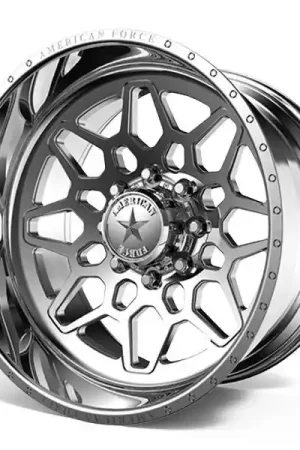 American Force Forged Wheels Orion CKH03 Polished 24x14 -90mm Offset 8x165.1 (8x6.5) Grab Now