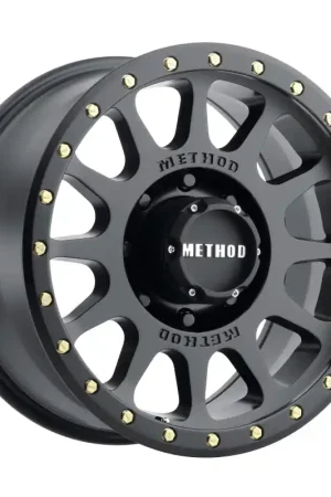 Method MR305 NV 20x10 -18mm Offset 8x6.5 130.81mm CB Matte Black Wheel Sale