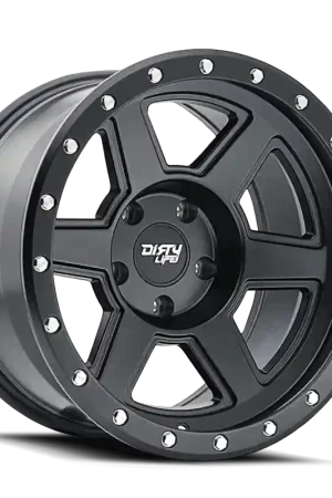 Latest Dirty Life Compound 9315 18x9 / 5x127 BP / -12mm Offset / 78.1mm Hub Matte Black Wheel