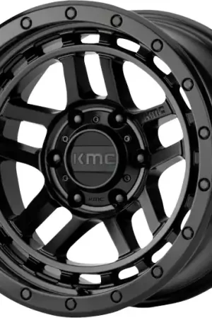 KMC Wheels Recon KM540 Satin Black 18x8.5 18mm Offset 6x114.3 (6x4.5) Flash Sale