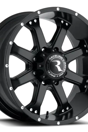 Hassle-Free Returns Raceline 991B Assault 20x9in / 8x165.1 BP / 18mm Offset / 125.2mm Bore - Satin Black Wheel