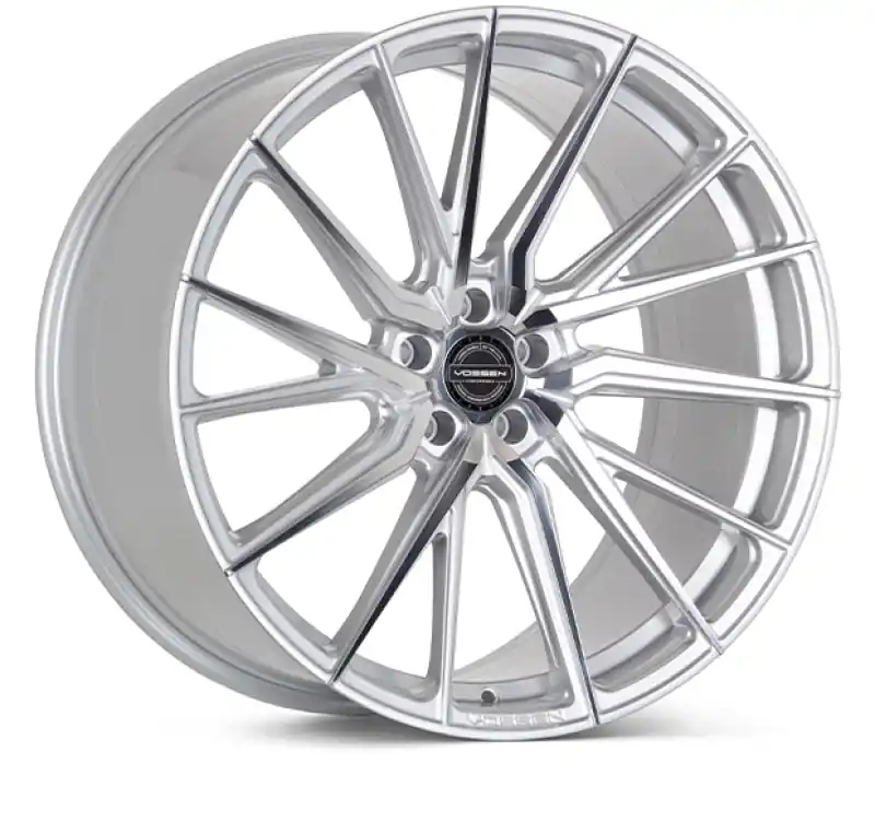 Vossen HF-4T 20x10.5 / 5x114.3 / ET45 / Deep Face / 73.1 - Silver Polished - Right Wheel Fan Favorite