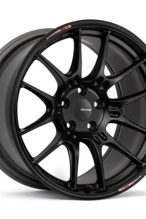 Enkei GTC02 18x8 5x114.3 45mm Offset 75mm Bore Matte Black Wheel Flash Sale