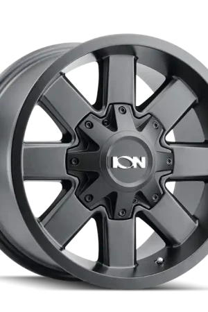 Hot Deal ION Type 141 17x9 / 5x127 BP / 18mm Offset / 87mm Hub Satin Black Wheel