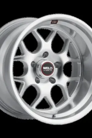 Certified Weld Solana 18x8 / 5x127 BP / ET0 / 78.1mm Bore - Gloss Silver Machined Wheel