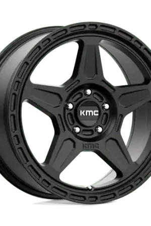 Fresh Stock KM721 18X8 5X4.5 S-BLK 38MM
