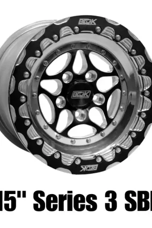 Belak 15x9 / 6in BS / 5x114.3 BP / High Pad / Series 3 Wheel - Single Beadlock Authentic