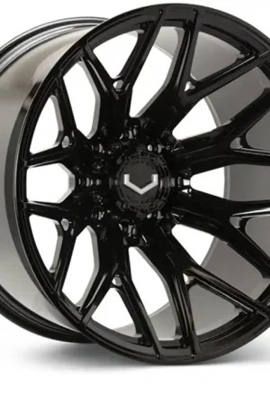 Vossen VFX-03 24x14 - 6x135 - ET15 - Deep - 87.1 - Gloss Black Wheel Crafted