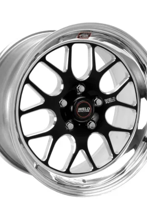 Save Now Weld S77 17x10.5 / 5x4.5 BP / 4.9in. BS Black Wheel (Low Pad) - Non-Beadlock