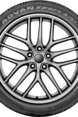 Fast Shipping Yokohama Advan Sport A/S+ Tire - 255/35R19 96Y