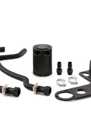 Free Shipping Mishimoto 10-15 Chevrolet Camaro SS Baffled Oil Catch Can Kit - Black