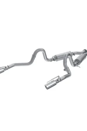 MBRP 99-04 Ford Mustang GT/Mach 1 2.5in Dual Split Rear AL Catback Exhaust w/ 3.5in Dual Wall Tips Deal