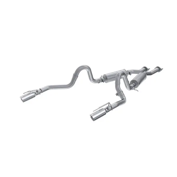 MBRP 99-04 Ford Mustang GT/Mach 1 2.5in Dual Split Rear AL Catback Exhaust w/ 3.5in Dual Wall Tips Deal
