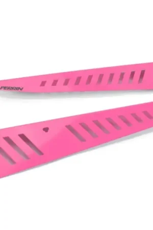PERRIN 15-21 Subaru WRX/STI Fender Shroud Set - Hyper Pink Last Chance