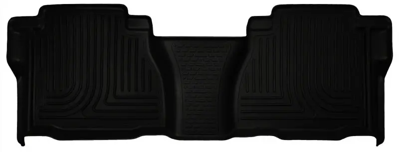 Husky Liners 07-13 Toyota Tundra Crew Cab / Ext Cab WeatherBeater Black 2nd Seat Floor Liners Free Delivery