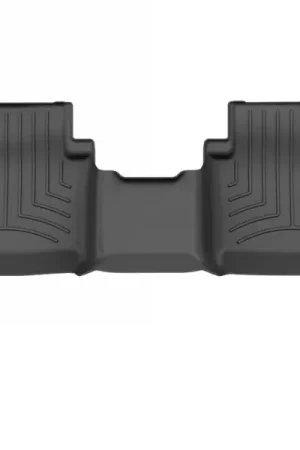 High Quality WeatherTech 2024 Ford Ranger (Incl. Raptor) w/Carpet Flooring Rear FloorLiner HP - Black