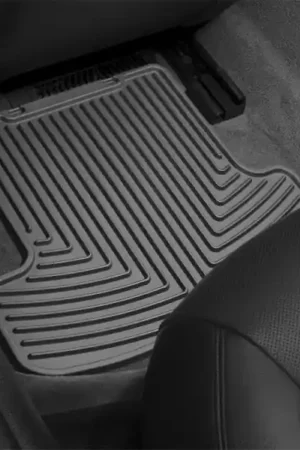 WeatherTech 2019+ Chevrolet Silverado 1500 Rear Rubber Mats - Black Worldwide Shipping