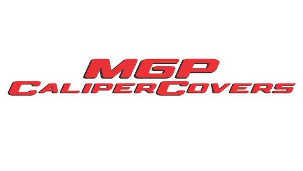 MGP 4 Caliper Covers Engraved Front & Rear MGP Red finish silver ch Premium