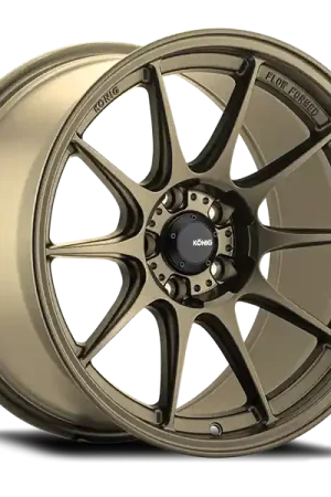 Konig Dekagram 15x9 4x100 ET35 Gloss Bronze Warranty Included