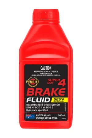 Same Day Shipping Penrite Brake Fluid Super Dot 4 500ml - BF0005 (Pickup Only)