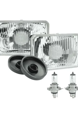Price Drop Narva 72070 Rectangle Headlamp Conversion Kit (Sealed Beam to H4 High\\/Low Beam Pair)