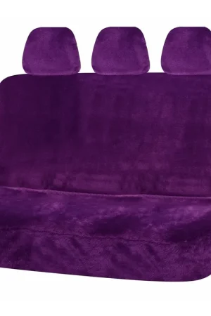 Must Have MyCar Universal Rear Seat Covers Size 06\\/08H - Purple Finesse - FAUX08H12