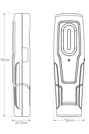 Limited Edition LED Autolamps HH190 LED Rechargeable Workshop Inspection Lamp