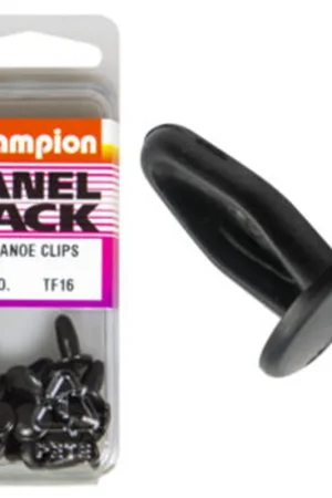 Popular Champion Fasteners Canoe Clips (9.5mm Head, 11.1mm Length, to Suit 1.6-4.8mm Hole) - Pack of 15 - TF16