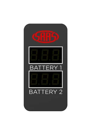 Price Drop SAAS SG81513 Dual Volt Digital Switch Gauge 8V-18V 39 X 23