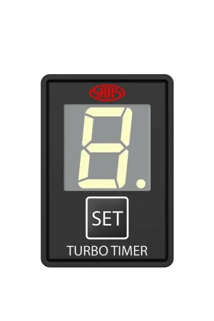 SAAS Turbo Timer Digital Switch Gauge Auto 32 X 22 - SG81802 Limited Edition