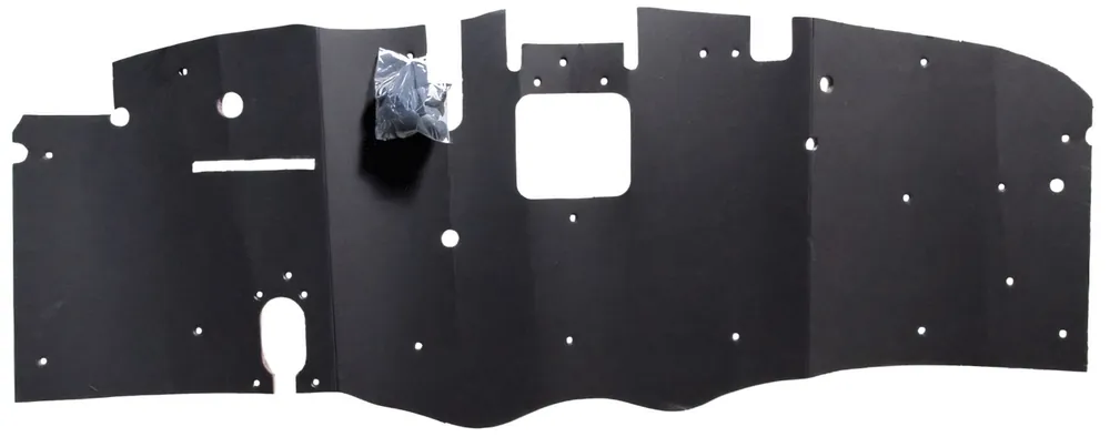 Weekend Sale Firewall Insulation Pad for 1950-56 International Series L/R/S Cardboard Black