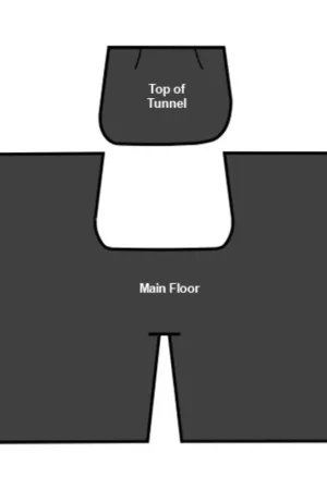 Sound Deadener for 1968-1972 Dodge W200 Pickup Die Cut EVA Complete 2Pc Sale