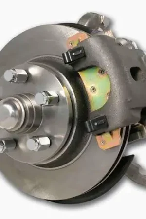 Bargain SSBC Non-Power Drum To Disc Brake Conversion Kit with Force 10 Extreme 4 Piston Aluminum Calipers - Front - A132-1