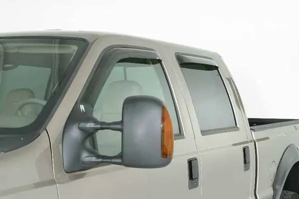 Fresh Stock Wade Smoke In-Channel Wind Deflector 4PC - 39405
