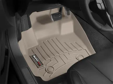 High Quality WeatherTech 12+ Toyota Prius Front FloorLiner - Tan - 455251