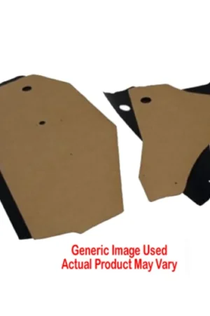 Free Returns Water Shield Vapor Barrier Set 4Pc (Door & 1/4 Board) for 1955-57 Chev 2Dr Paper
