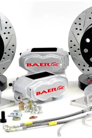 Sale Baer Brakes 4262323C Baer Brakes 11" SS4+ Deep Stage Rear Brake Kit, Clear, SDZ