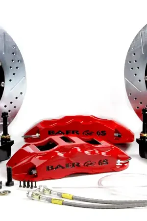 Baer Brakes 4301628HO-X1 Baer Brakes 15" Extreme+ Front Brake Kit, Hugger Orange, SDZ, ARP Studs Mega Sale