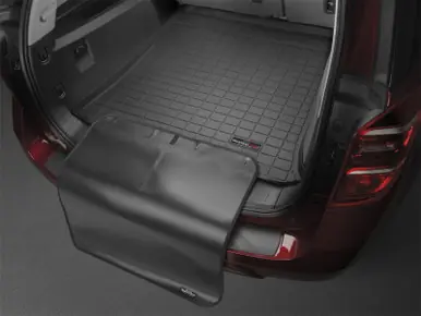 Deal WeatherTech 2018+ Jaguar E-Pace Cargo Liner w/ Bumper Protector - Tan - 411137SK