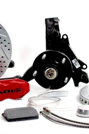 Baer Brakes 4301438B-11 Baer Brakes 11" SS4+ Front Brake Kit, Black, Slot, ARP Studs Buy Direct