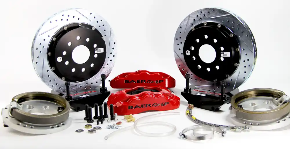 Baer Brakes 4302353B-1 Baer Brakes 14" Pro+ Rear Brake Kit, Black, Slot Mega Sale