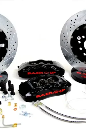 Baer Brakes 4261398B Baer Brakes 14" Pro+ Front Brake Kit - Black Same Day Shipping