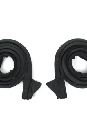 Seasonal Sale Door Rubber Weatherstrip Seal, Left and Right Hand 2pc for 1967-72 Dodge/Plymout